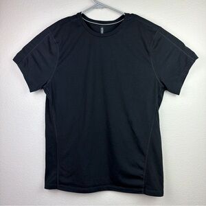 Ten Thousand Shirt Short Sleeve Black Gym Workout Men’s Large